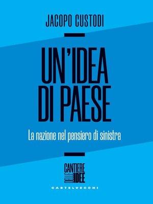 cover image of Un'idea di paese